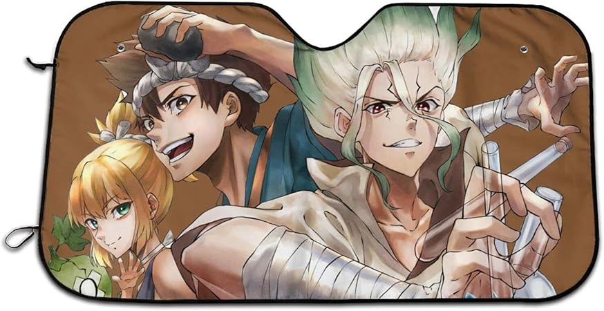 Amazon ドクターストーン 車用サンシェード アンチuv 絶縁ロントフロントガラスサンバイザー カバーフォルクスワーゲンモデルに適しています 130 70cm 車 バイク 車 バイク