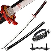 SV Anime Demon Slayer Sword Katana 41 Inch Decorative Collectible Gift Cosplay Sword，Various Styles Available