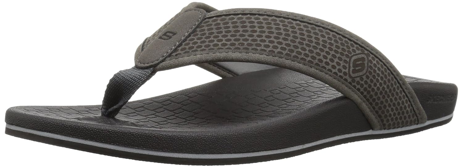 skechers pelem emiro mens flip flops