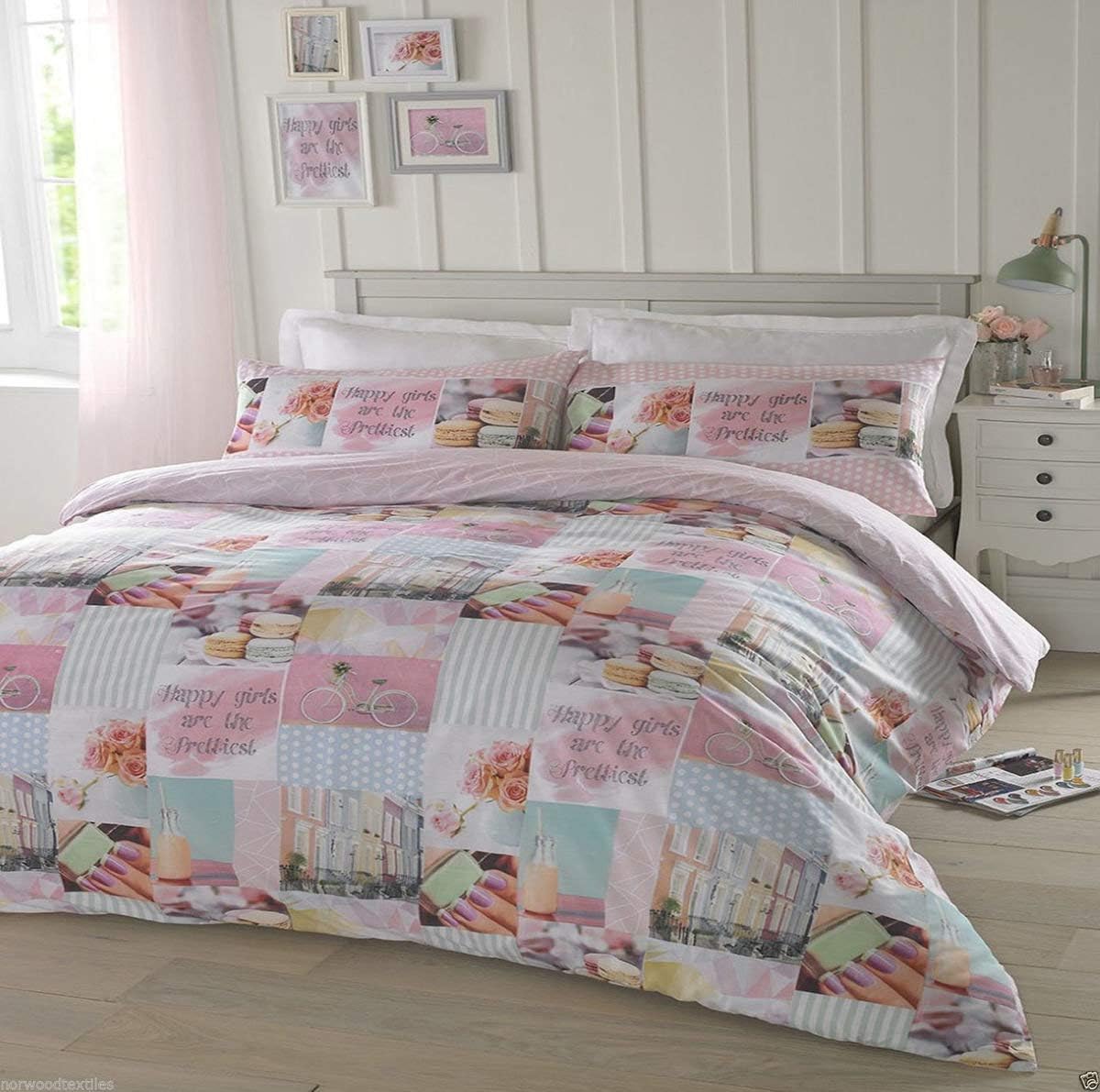 Pretty Pastels Duvet Cover Set - Single