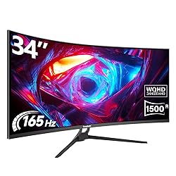 Gawfolk 34 Inch Ultrawide Curved Gaming