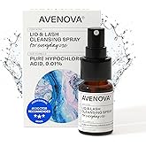 Avenova Eyelid Spray Cleanser for Lid &amp; Lash, 20 ml Bottle | Gentle Everyday Pure Hypochlorous Acid Spray for Eye Irritation