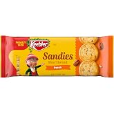 Keebler Sandies Pecan Cookies, Shortbread Cookies with Pecans, 17.02 Oz | Family size pecan sandies cookies with crunchy pecans, shortbread cookies for sharing, dessert, home, office, tea or coffee