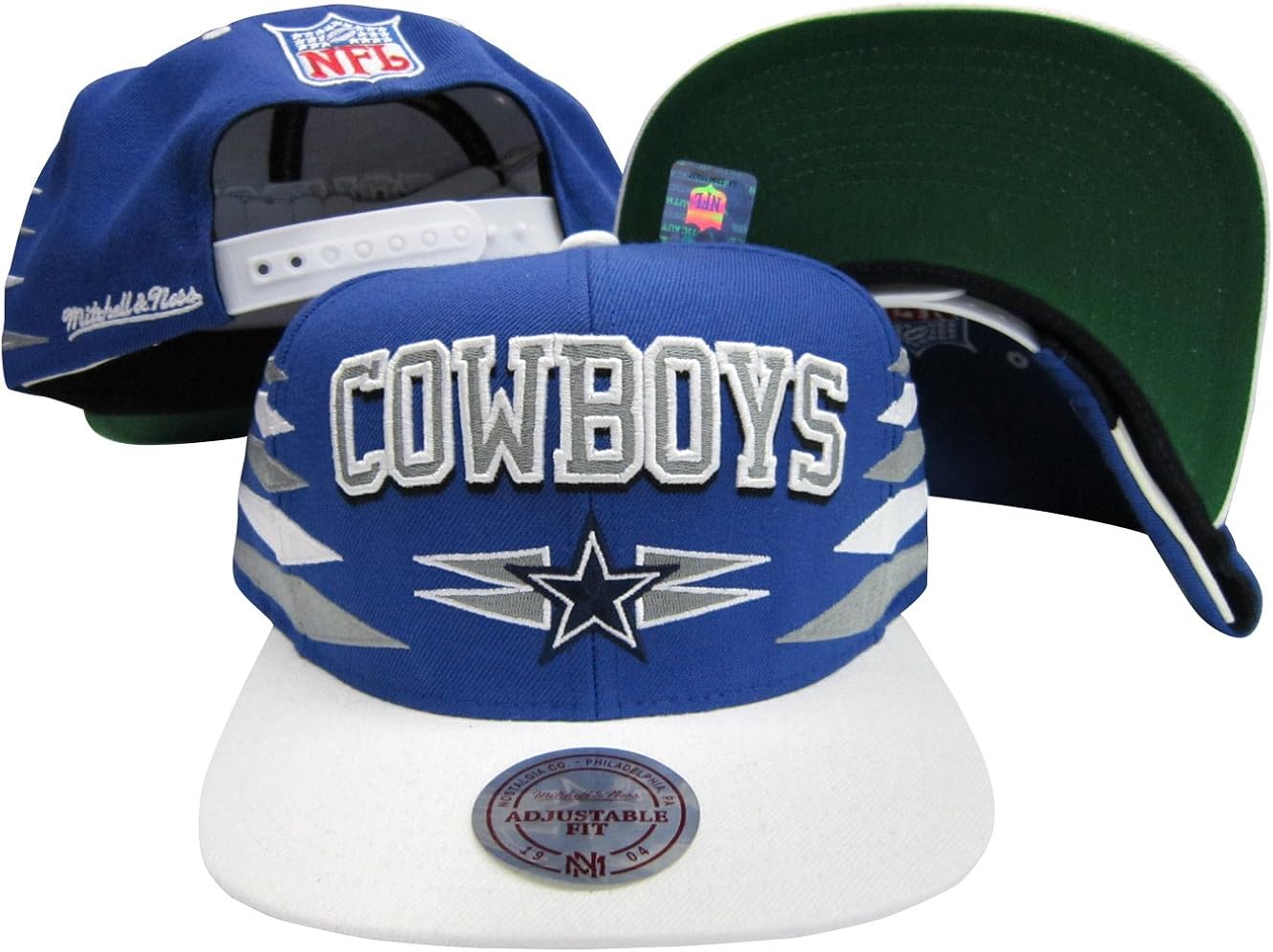 Dallas Cowboys Diamond Blue/Grey Two Tone Plastic Snapback