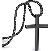 SERASAR Premium Necklace Men [Trust] | Stainless 316L Surgical Steel | Waterproof | Solid Chain | Secure Clasp | Three Colors | Jewelry Box Included