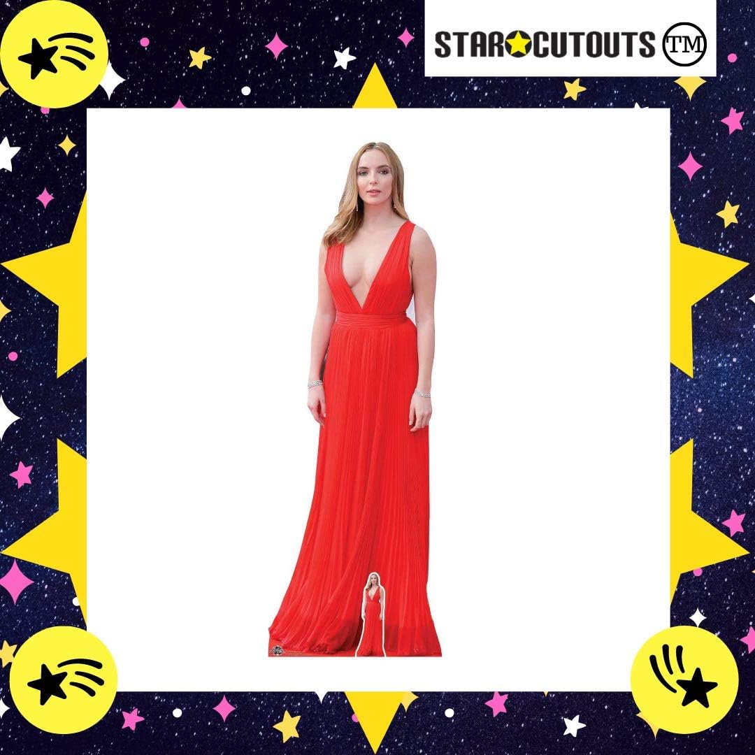 Star Cutouts Ltd CS838 Jodie Comer Lifesize Cardboard Cutout with Free Mini Standee Perfect for Birthdays Gifts - Image 4