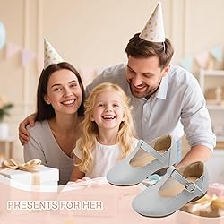 Tegeek Girls Toddler/Little Kid Mary Jane Flats