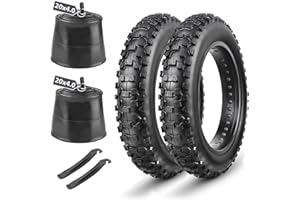 MOHEGIA Ebike Fat Tire: 20x4.0/26x4.0 Inch E-Bike Mountain Bicycle Tire Replacement,High-Performance and All-Terrain Folding Electric MTB Tire with Offroad or Trail Riding