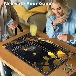 JVGFYNKL for TCG Playmat, Playmat with Zones, 24x14