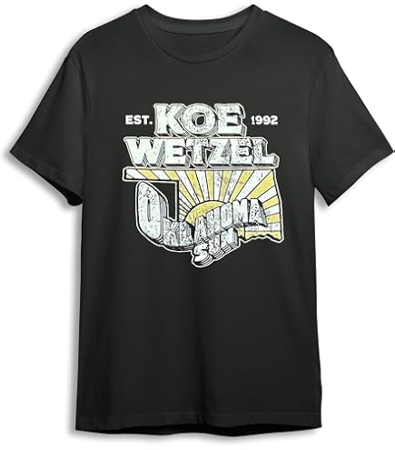 Amazon.com: Koe Wetzel Official Concert Shirt - Selfish Crew Neck
