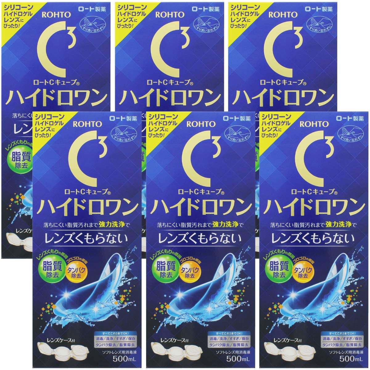 ロートCキューブ ハイドロワン 500ml × 6本商品画像
