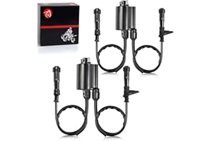 MOTO1988 2set of Ignition Coil & Spark Plug Cap For HONDA Shadow 750 Shadow ACE 750 Aero 750 Spirit 750 VT750 1998-2019