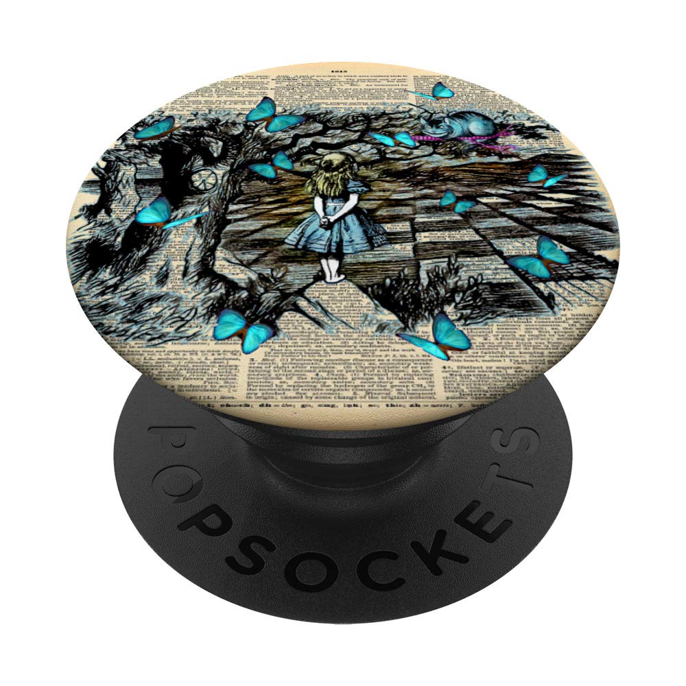 Alice in wonderland PopSockets PopGrip: Swappable Grip for Phones & Tablets
