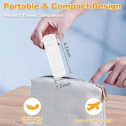 HIONXMGA Book Reading Light,Silent Touch Book Lamp