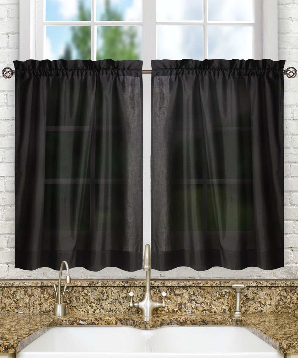 Best Fish Tier Kitchen Curtains 24 X