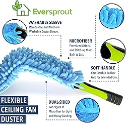 EVERSPROUT 20+ Foot High Reach Flexible Microfiber