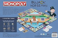 Monopoly BoJack Horseman Board Game | Recruit Your