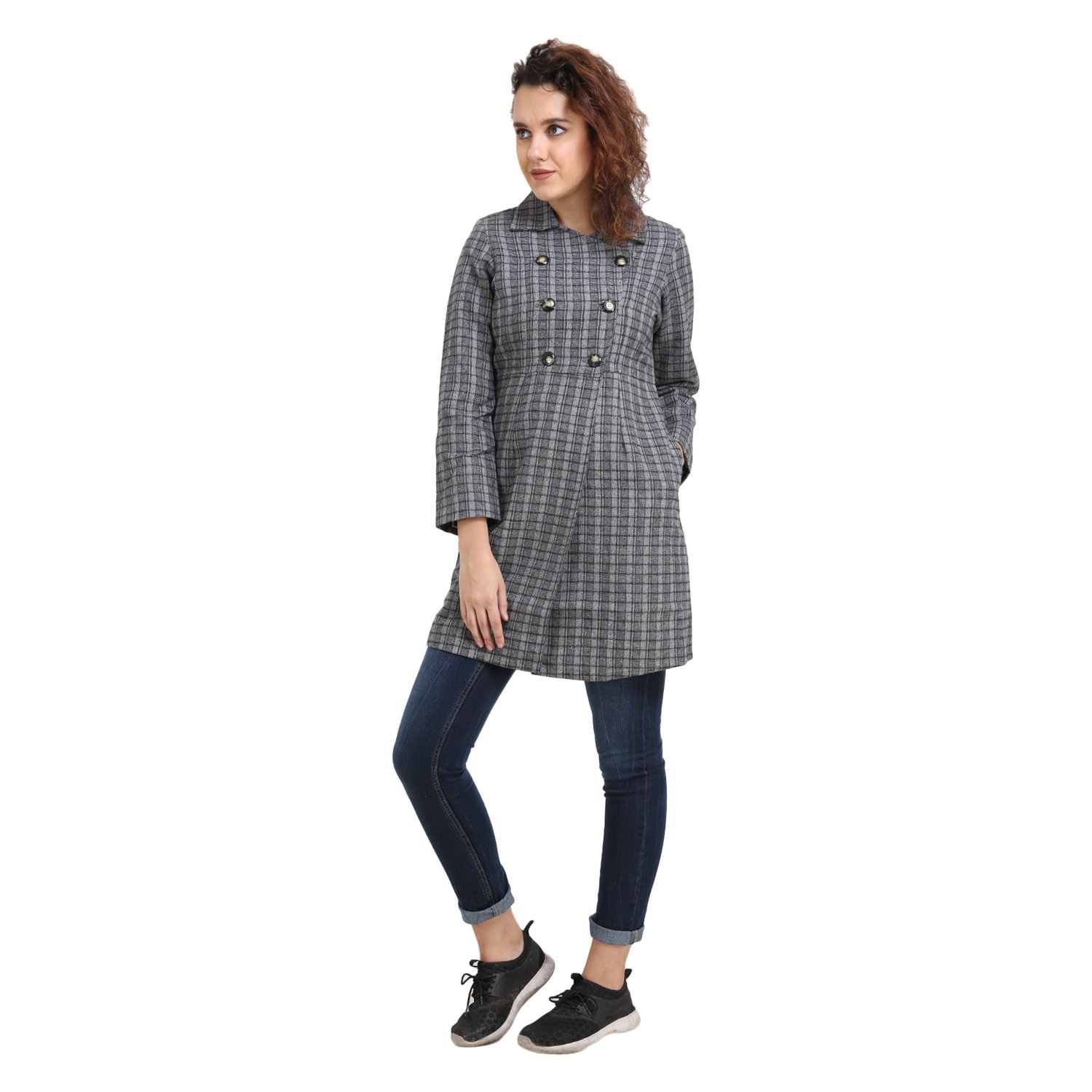 double breasted coat