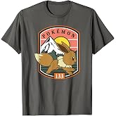 Pok&eacute;mon 133 Eevee Outdoor Adventure Forest Park Badge T-Shirt
