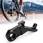 YIBEICO Rear Disc Brake Adapter for Horizontal Dropout Frames, Reinforced Aluminum Disc Brake Caliper Conversion Mount Bracket, Compatible with Most MTB &amp; Road Horizontal Dropout Frames (Black)