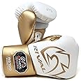 RIVAL Boxing RS100 Professional Lace-Up Sparring Gloves, Handcrafted with Super-Rich Microfiber PU, Ergonomically Designed to Perfectly Fit Your Hand