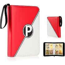 TCG Album Trading Card Binder Binders 4 Pocket Card Holder Album With 400 Pockets Pookemo N Binders