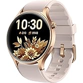 Smart Watch for Women, Answer/Make Call, 1.32'' AMOLED Ultra-Clear Screen Fitness Tracker with Heart Rate/Sleep/SpO2 Monitor,