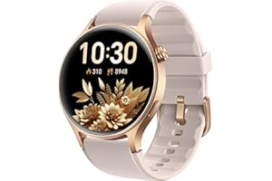 Smart Watch for Women, 1.32&#x27;&#x27; AMOLED Ultra-Clear Screen Activity Trackers with Heart Rate/Sleep/SpO2 Monitor, Smartwatch for iPhone/Samsung/Android, 110+ Sport Modes, 3ATM Waterproof Fitness Watch4.3 out of 5 stars 1,560$59.99