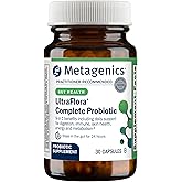 Metagenics UltraFlora Complete - Multi‑Strain Probiotic for Digestive Balance & Immune Support* - Lactobacillus & Bifidobacterium Strains - Shelf‑Stable, Non‑GMO, Gluten‑Free, Vegetarian - Capsules