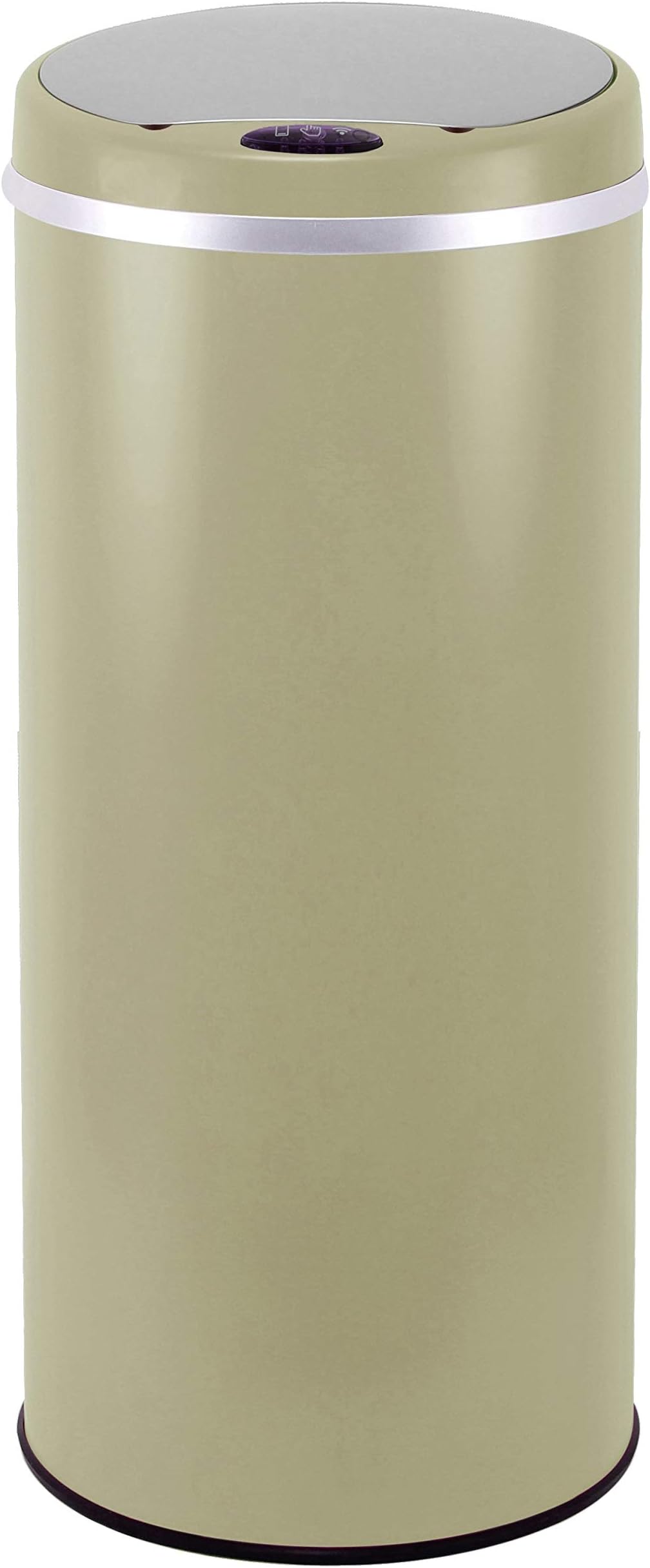 Move Automatic Kitchen Bin 42 Litres Stainless Steel-Coloured with Sensor 67.5 x 30cm taupe