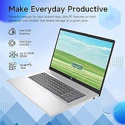 HP Business 17.3" Touchscreen Laptop, 8-Cores Intel