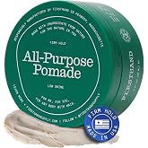 Firsthand Supply All-Purpose Hair Pomade for Men &amp; Women - Flexible Firm Hold with Natural, Low Shine &ndash; Organic, Water Based Pomade - Nourishing Aloe &amp; Shea Butter - All Hair Types &amp; Lengths - 3oz