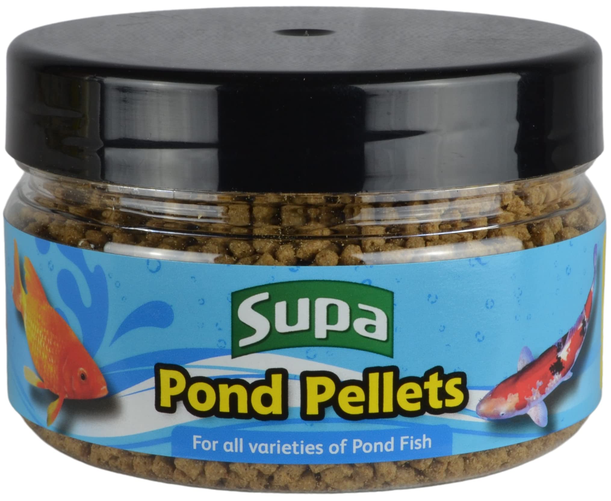 Supa Pond Pellets Fish Food 200 grams, Premium Quality Pond Fish Food Offering A Nutritionally Balanced Diet,