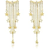 Star Earrings for Women Rhinestone Stud Earrings Sparkly Star Jewelry Celestial Accessories Inspired Gift