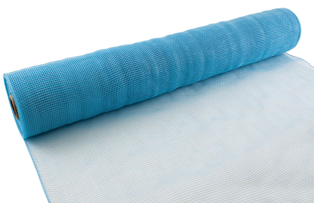 Eleganza Deco Mesh 53cm x 9.1m Light Blue No.25, Synthetic Material, 8.5 x 8.5 x 53.5 cm
