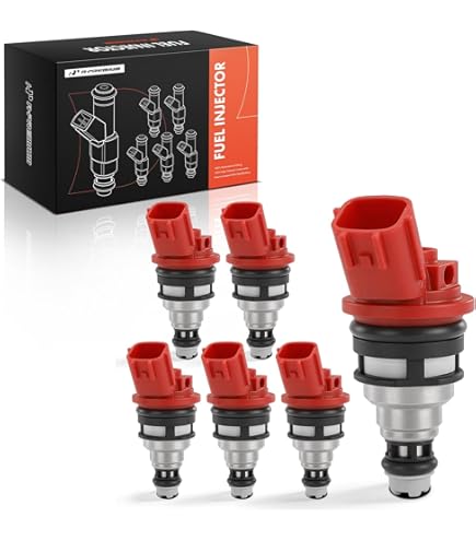 Amazon.com: Set of 6 Fuel Injector For Nissan 300ZX 91-01 Jecs 3.0