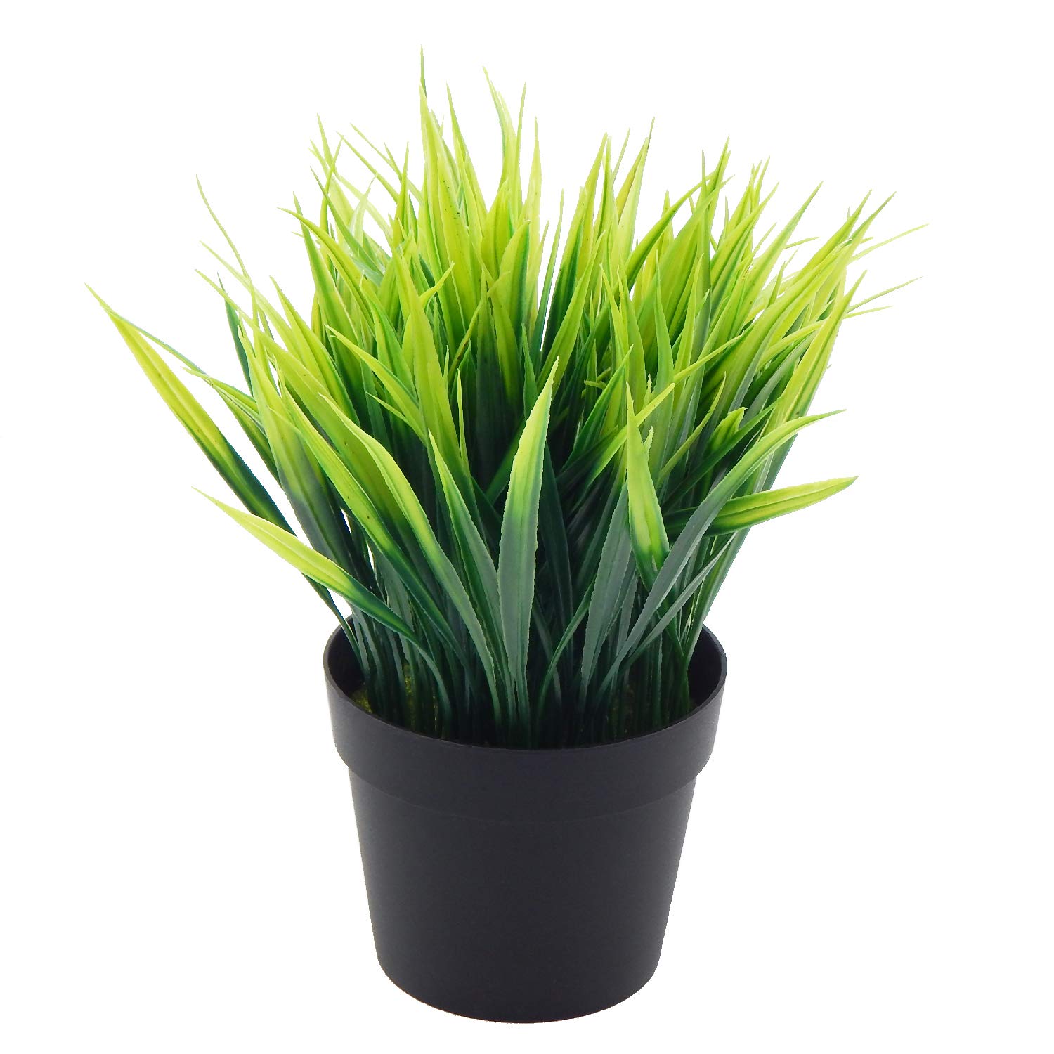 OFFIDIX Artificial Plants Faux Plastic Wheat Grass With vase Fake Greenery Shrubs for Indoor and Outdoors Home Office Garden Decorations