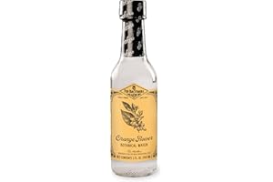 Fee Brothers Orange Flower Botanical Water - Cocktail Mixer, Aromatic Spirit and Floral Flavoring Extract, 5 fl oz