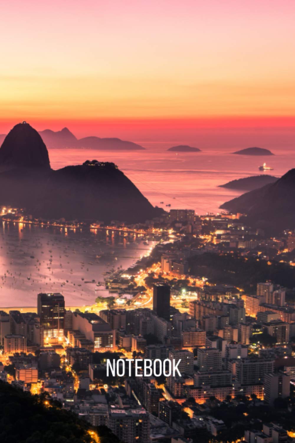 Rio de Janeiro Notebook: blank lined composition journal | Rio de Janeiro notebook | 100 pages