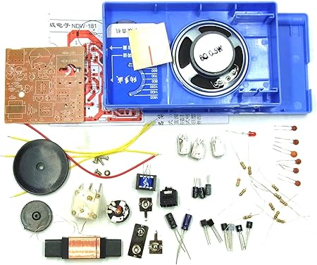 Amazon Teknon 6石 スーパー 中波 ラジオ 受信機 製作 キット Ndw 181 電気 電力 おもちゃ