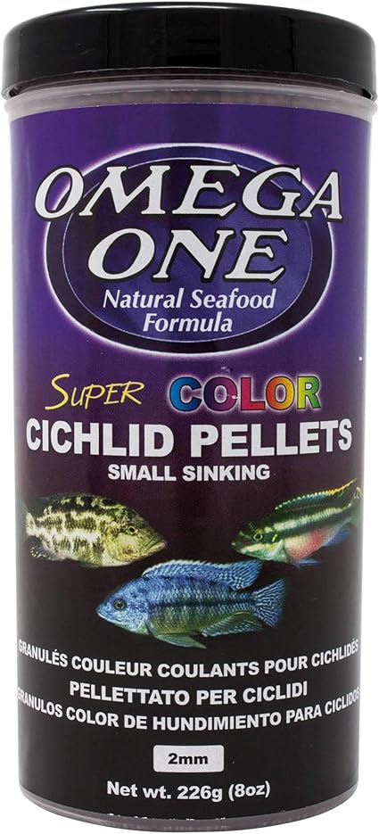 Omega one small cichlid pellets Clearance