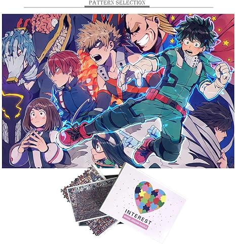 Amazon Com Jigsaw Puzzles 1000 Pieces For Adults My Hero Academia Amazon Com Jigsaw Puzzles 1000 Pieces For Adults My Hero Academia
