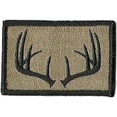 Tactical Wildlife Antlers Patch - Coyote Tan