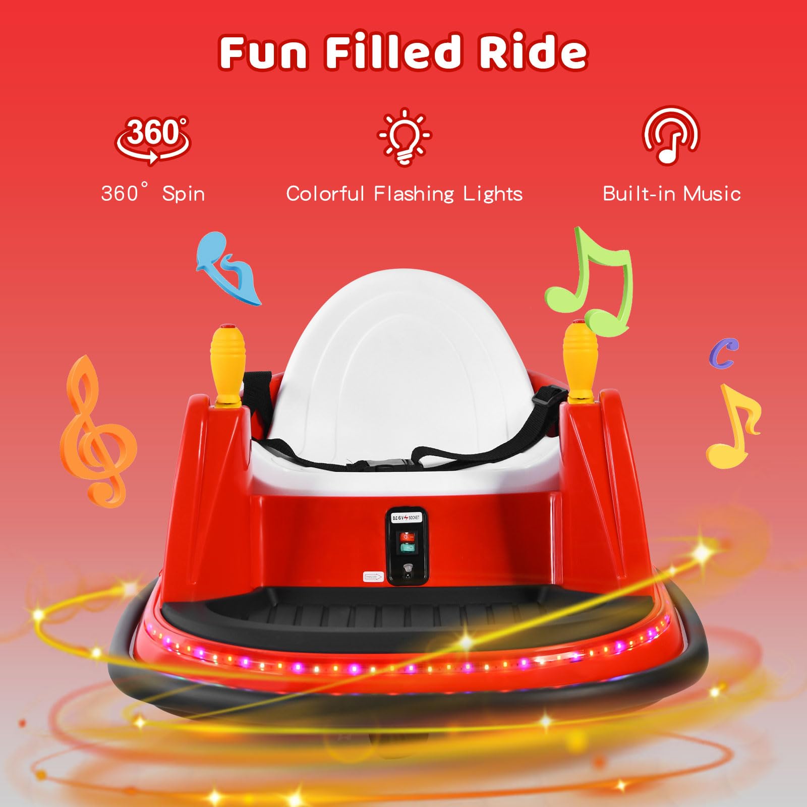 HONEY JOY TQ10161 Bumper Car