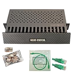 Neat Patch 2U Cable Management Kit - 10 Packs