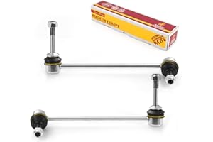 Metrix Premium Chassis Parts - Front Left & Right Sway Bar Stabilizer End Link Kit Fits 2015-2019 BMW X6 AWD, 2008-2014 BMW X6, 2007-2018 BMW X5, Replacement K750218, K750217, Made in Europe