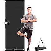CAMBIVO Yoga Mat for Women and Men, Extra Long and Wide Exercise Mat(72"x48"/84"x30"), Large Non Slip Workout Mat for Yoga, P