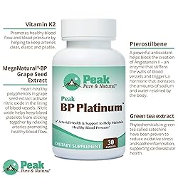 Peak Pure & Natural Peak BP Platinum from 30 Capsules