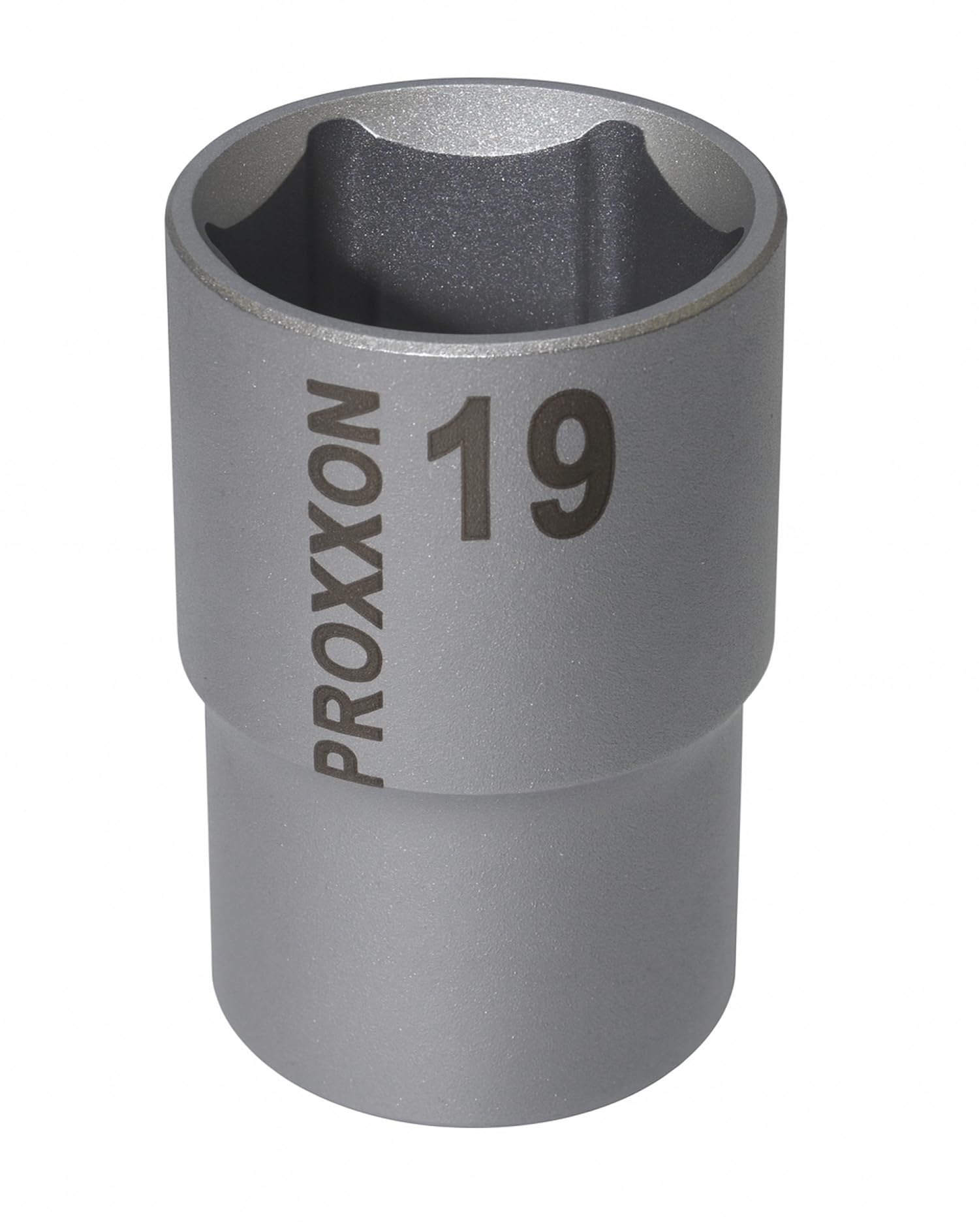 Proxxon Socket Spanner Insert, 1/2 inch, Square 19 mm Hexagonal, 1 Piece, 23418