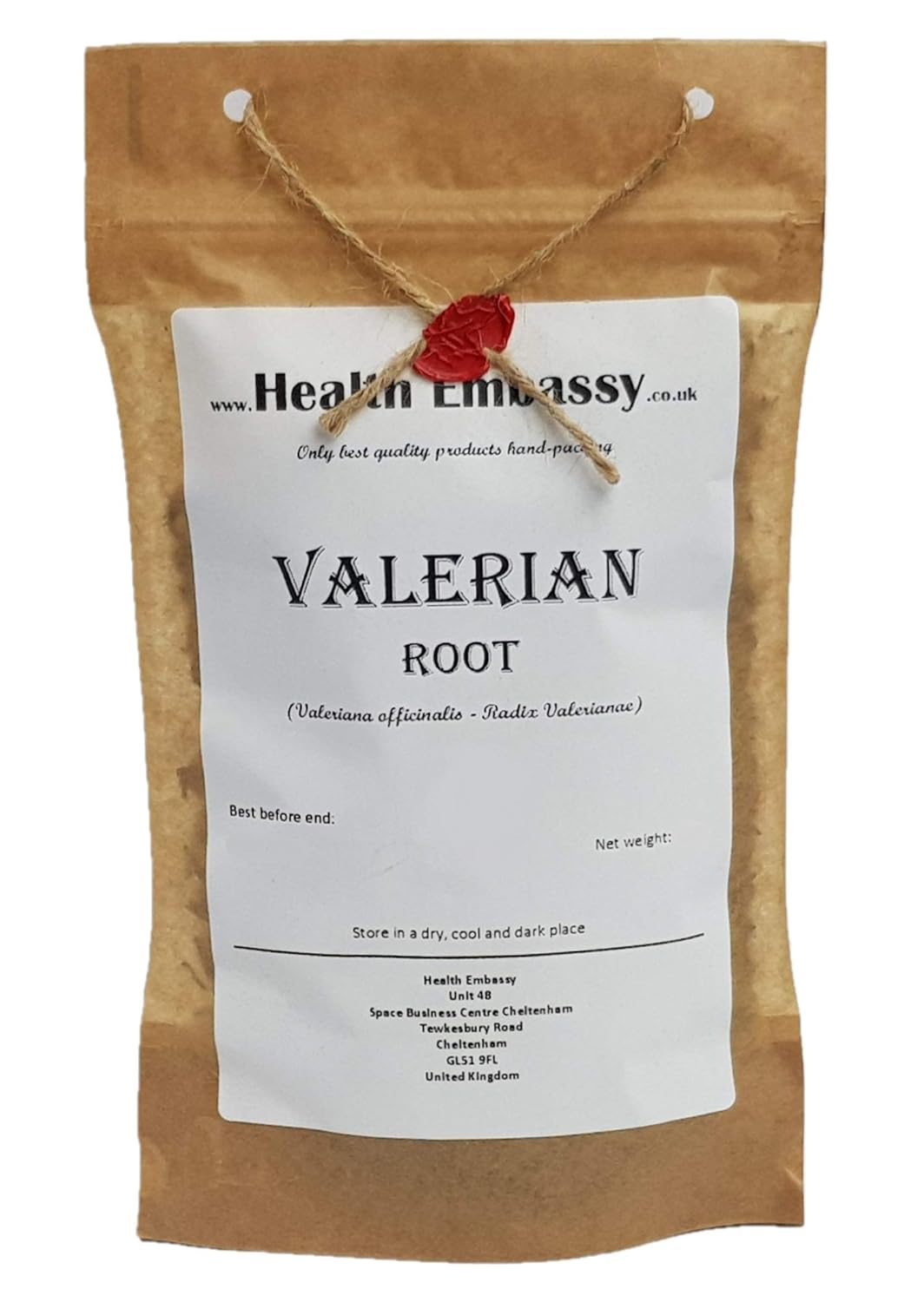Health Embassy Valerian Root (Valeriana officinalis L), 100 g Amazon